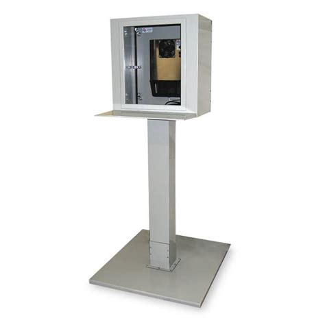 stainless steel pedestal enclosure